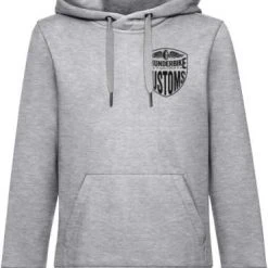 Thunderbike Clothing Thunderbike Hoodie New Custom Grau