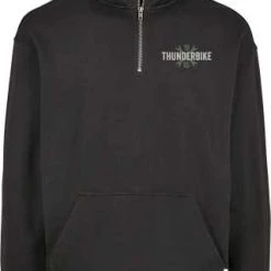 Thunderbike Clothing Thunderbike Troyer 1/4 Zip Sweater Schwarz