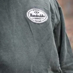 Thunderbike Clothing Thunderbike Hoodie Garage Olive Grün -jacket shop 19 30 1194v 31