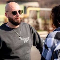 Thunderbike Clothing Thunderbike Sweatshirt Legendary Grau -jacket shop 19 30 1253v 4