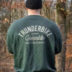 Thunderbike Clothing Thunderbike Sweater Genuine Customs Grün -jacket shop 19 30 1434v 31