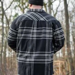 Thunderbike Clothing Thunderbike Karohemd Schwarz/beige -jacket shop 19 32 1190v 51