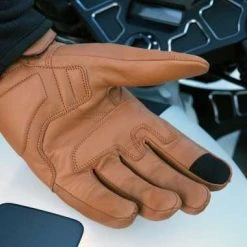 Thunderbike Clothing Thunderbike Motorcycle Handschuhe Cognac Braun -jacket shop 19 70 130v 42