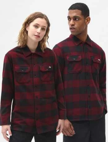 Dickies New Sacramento Shirt Kastanienbraun 3 Dickies New Sacramento Shirt Kastanienbraun – Bild 3