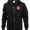 West Coast Choppers El Diablo Zip Hoodie Schwarz