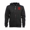 West Coast Choppers Red Og Classic Zip Hoodie Schwarz