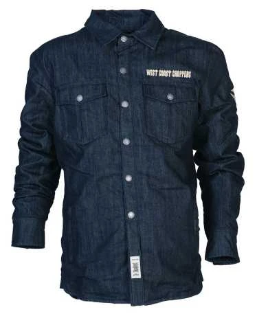 West Coast Choppers Og Denim Riding Jacke Raw Denim 1 West Coast Choppers Og Denim Riding Jacke Raw Denim