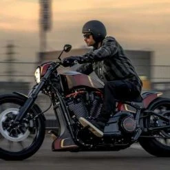 West Coast Choppers Dominator Motorrad Hemd Grau/schwarz CE -jacket shop 577691v 52