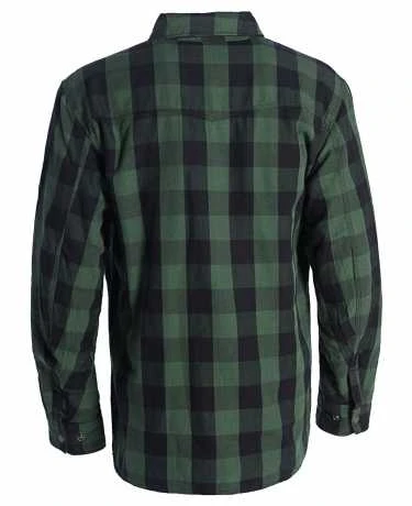 West Coast Choppers Dominator Motorrad Hemd Grün/schwarz CE 2 West Coast Choppers Dominator Motorrad Hemd Grün/schwarz CE – Bild 2