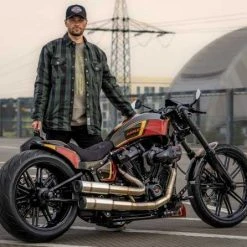 West Coast Choppers Dominator Motorrad Hemd Grün/schwarz CE 8 West Coast Choppers Dominator Motorrad Hemd Grün/schwarz CE -jacket shop 577697v 41