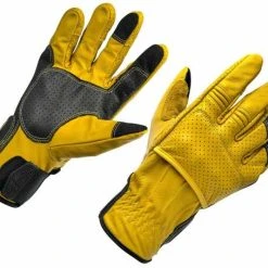 Biltwell Borrego Handschuhe Gold/schwarz