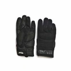 Roeg FNGR Textile Handschuhe Schwarz