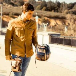 By City SUV Motorrad Shirt Beige/braun 10 By City SUV Motorrad Shirt Beige/braun -jacket shop 590506v 4