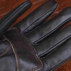 By City Elegant Handschuhe Braun -jacket shop 590579v 31