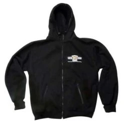 Custom Chrome Europe Zip Hoodie Schwarz