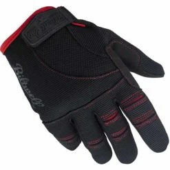 Biltwell Moto Gloves Handschuhe Schwarz / Rot -jacket shop 88 9722v 38