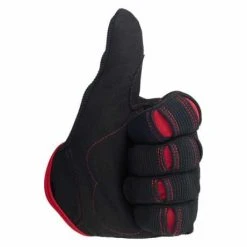 Biltwell Moto Gloves Handschuhe Schwarz / Rot -jacket shop 88 9722v 58