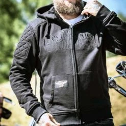 West Coast Choppers Por Vida Zip Hoodie Schwarz -jacket shop 90 1125v 33