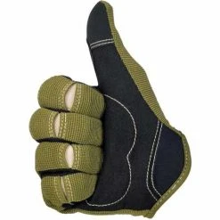Biltwell Moto Gloves Handschuhe Oliv / Schwarz / Tan -jacket shop 91 0935v 32