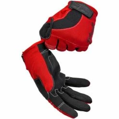 Biltwell Moto Gloves Handschuhe Rot / Schwarz / Weiß -jacket shop 91 0941v 42