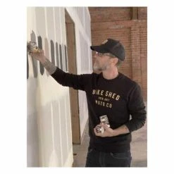 BSMC Bike Shed Moto Co Sweatshirt Schwarz -jacket shop 914901ck1