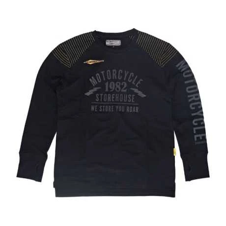 Motorcycle Storehouse MCS Vintage Jersey Longsleeve Schwarz 1 Motorcycle Storehouse MCS Vintage Jersey Longsleeve Schwarz