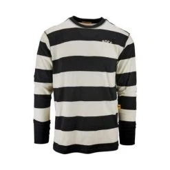Roeg William Jersey Longsleeve Schwarz/weiß