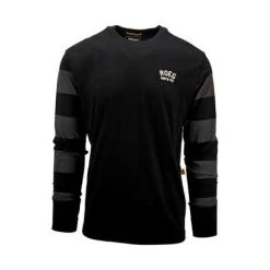 Roeg Ernesto Jersey Longsleeve Schwarz/grau