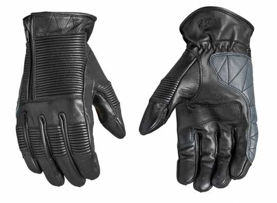 Roland Sands Design Roland Sands Bronzo Leder Handschuhe Schwarz 1 Roland Sands Design Roland Sands Bronzo Leder Handschuhe Schwarz