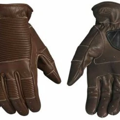 Roland Sands Design Roland Sands Bronzo Leder Handschuhe Tobacco