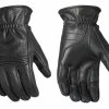 Roland Sands Design Roland Sands Wellington Leder Handschuhe Schwarz
