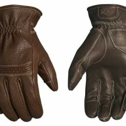 Roland Sands Design Roland Sands Wellington Leder Handschuhe Tobacco