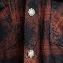 West Coast Choppers Austin Motorrad Hemd Rot/schwarz -jacket shop 923404v 51