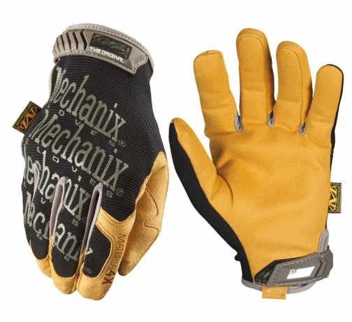 Mechanix Wear Mechanix Original 4X Handschuhe Schwarz / Braun 1 Mechanix Wear Mechanix Original 4X Handschuhe Schwarz / Braun