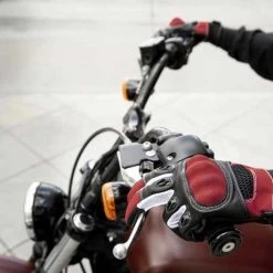 Biltwell Bridgeport Handschuhe Rot/schwarz -jacket shop 936713v 41