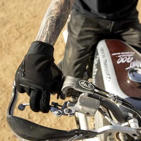 Biltwell Baja Handschuhe Schwarz 3 Biltwell Baja Handschuhe Schwarz – Bild 3