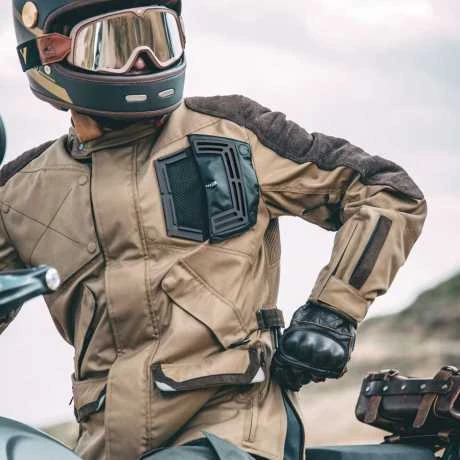 By City Emirates Jacke Beige 3 By City Emirates Jacke Beige – Bild 3