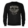 Evel Knievel Motorcycles Sweatshirt Schwarz