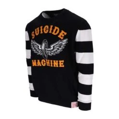 13 1/2 Magazine 13 1/2 Outlaw Suicide Machine Sweatshirt -jacket shop 941751bk1