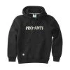 West Coast Choppers Pro-Anti Hoodie Schwarz