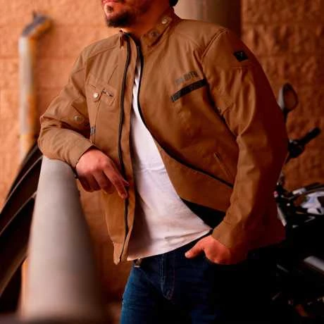 By City Summer Route Jacke Braun 3 By City Summer Route Jacke Braun – Bild 3