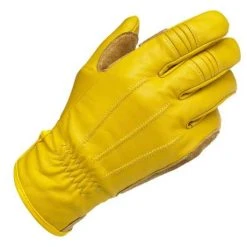 Biltwell Work Gloves Handschuhe, Gelb