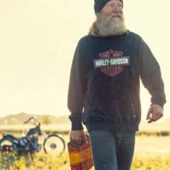H-D Motorclothes Harley Davidson Hoodie Westcoast Bar & Shield Vintage Schwarz 7 H-D Motorclothes Harley Davidson Hoodie Westcoast Bar & Shield Vintage Schwarz -jacket shop 96021 23vm 41
