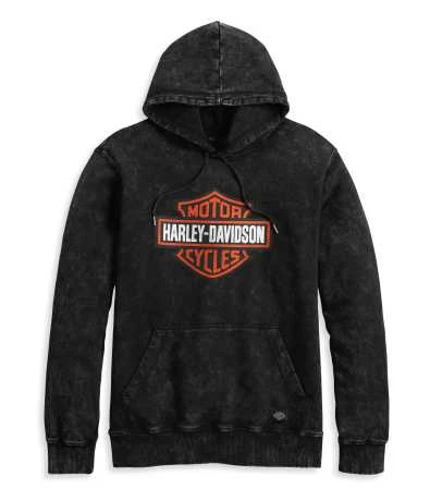 H-D Motorclothes Harley Davidson Hoodie Westcoast Bar & Shield Vintage Schwarz 1 H-D Motorclothes Harley Davidson Hoodie Westcoast Bar & Shield Vintage Schwarz