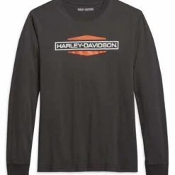 H-D Motorclothes Harley-Davidson Longsleeve Stacked Logo
