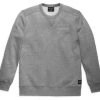 H-D Motorclothes Harley-Davidson Sweatshirt Staple Bestickt Grau Meliert