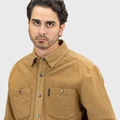 H-D Motorclothes Harley-Davidson Hemd Moleskin Solid Goldbraun 5 H-D Motorclothes Harley-Davidson Hemd Moleskin Solid Goldbraun -jacket shop 96033 22vm 31