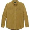 H-D Motorclothes Harley-Davidson Hemd Moleskin Solid Goldbraun