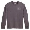 H-D Motorclothes Harley-Davidson Longsleeve Blackened Pearl Dunkelgrau