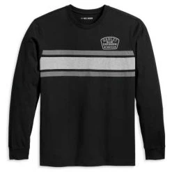 H-D Motorclothes Harley-Davidson Longsleeve Bar & Shield Apprentice Schwarz